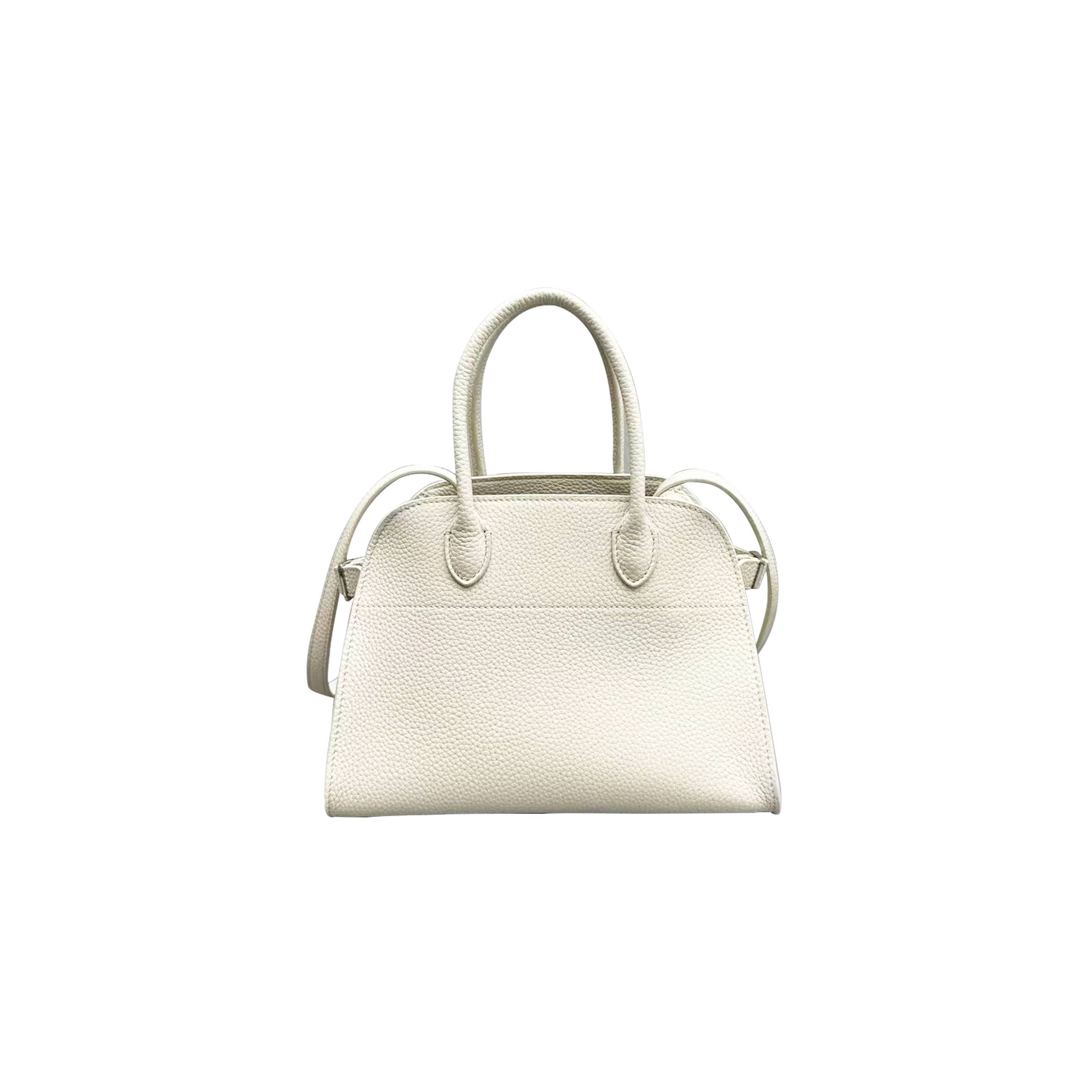 THE ROW SOFT MARGAUX 10 BAG IN LEATHER  (25*19*17.8cm)